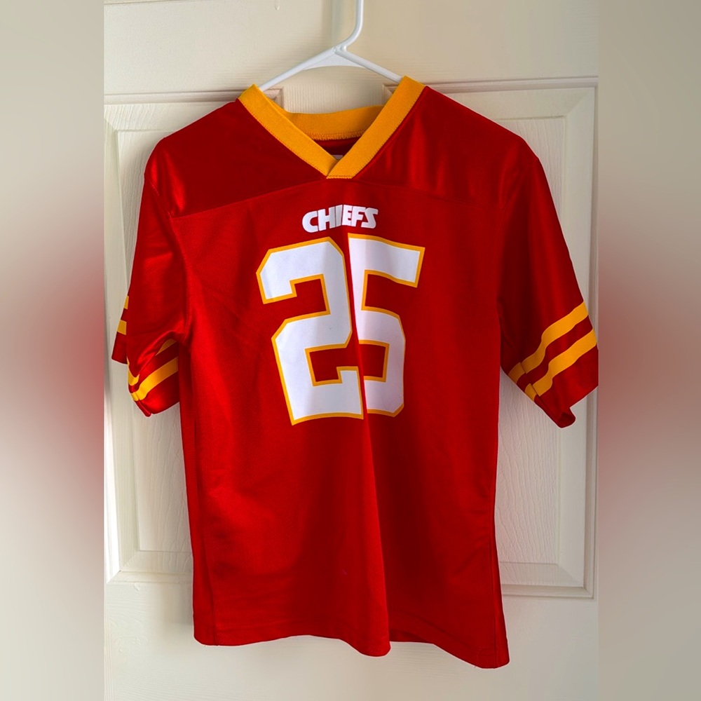 Youth XL Kansas City KC Football Chiefs Jamaal Charles Jersey